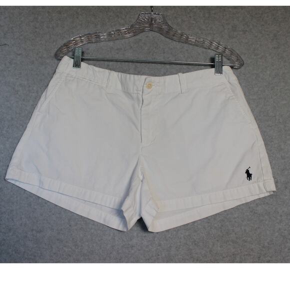Ralph Lauren‎ Sport White Shorts Womens Size 8 - Picture 1 of 7